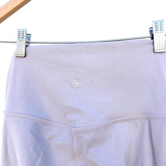 Lululemon Align Pant 28” Leggings Grey Gray Mauve Size 4 - Picture 4 of 5